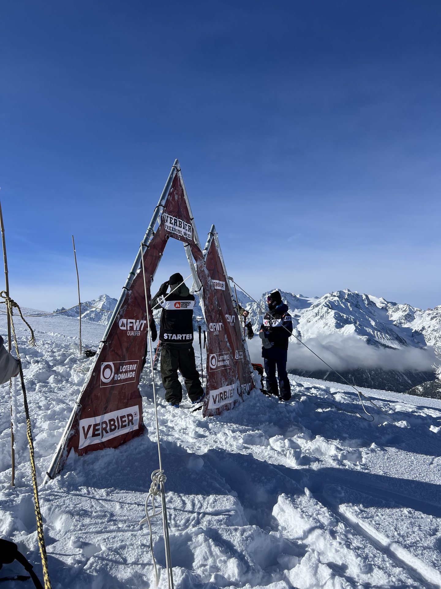 Freeride Qualifier — on the mountain
