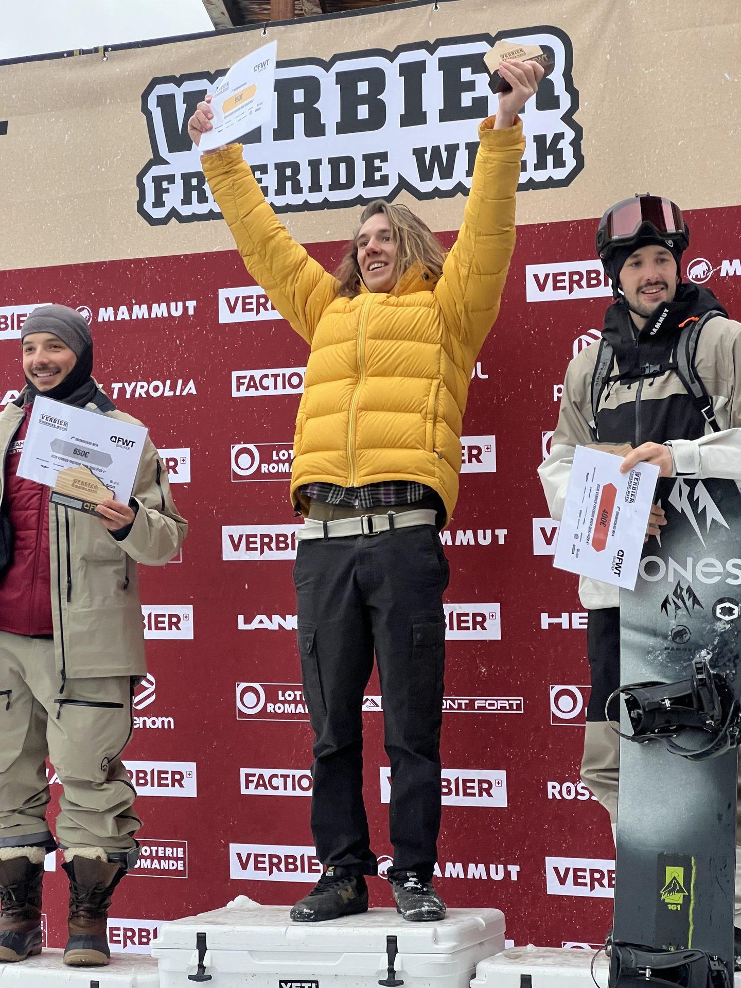 Freeride Qualifier — on the mountain
